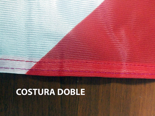 30 Banderas De Peligro 50x70cm Reforzadas Vial Ley 24449