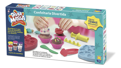 Diver Massa - Confeitaria Divertida -divertoys