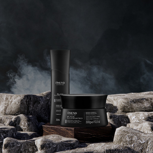 Kit Black Iluminated Shampoo E Mascara Amend Expertise