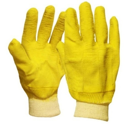 Guante Anticorte Amarillo Puño Tejido (6 Pares)