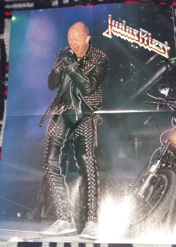 Judas Priest Poster-iron Maiden Metallica Ac/dc Megadeth Kis