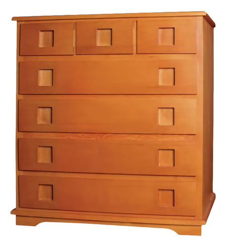 Comoda Kimberly - Nogal Color Marrón Claro