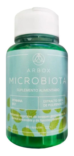 Arbox Microbiota Promueve La Salud Gastrointestinal 60 Caps Sabor No