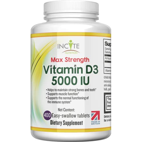 Incite Nutrición Vitamina D 5000 Iu - 4009zytz