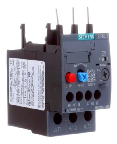 Imagen 2 de 5 de Relevador Bimetalico Rango 7-10a 3ru21261jb0 Siemens