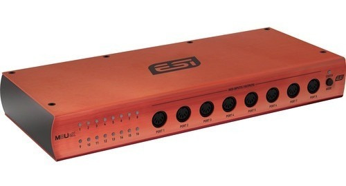 Esi M8u Ex 16-port Usb 3.1 Gen 1 Midi Interface