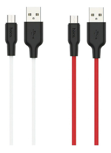 Cable Cargador Para iPhone/micro V8/tipo-c Alta Resistencia Color Rojo USB-Micro