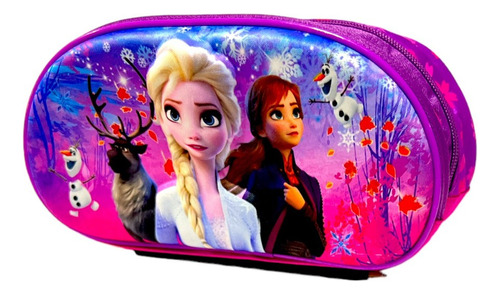 Cartuchera Frozen Elsa Primaria Calidad Premium