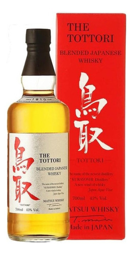 Whisky The Tottori Blended 700 Ml