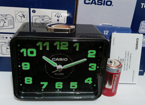 Reloj Casio De Mesa Original Fosforescente Alarma 