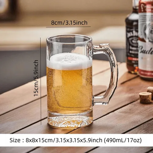 Jarrón De Cerveza,copa Cerveza Cristal 490ml, Frigorífico.