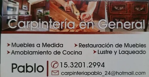 Carpintero A Domicilio