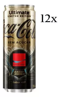 12x Coca Cola Ultimate League Of Legends Zero Açúcar 310ml