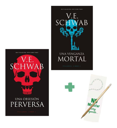 Obsesion Perversa + Venganza Mortal - Schwab - 2 Libros Puck