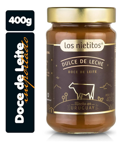 Doce De Leite Tradicional 400g Importado Los Nietitos