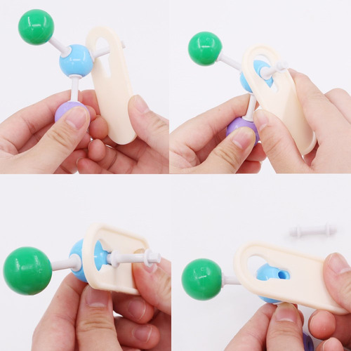 Kit De Modelos Moleculares De Química Orgánica E Inor...