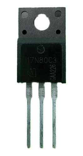 10 Pçs - Transistor P17n80 Isolado C3 To220 Npn - 17a - 800v