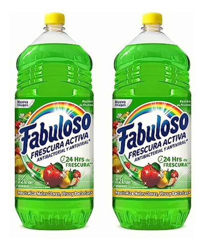 Fabuloso, Frescura Activa, Limpiador Líquido, Pasión De