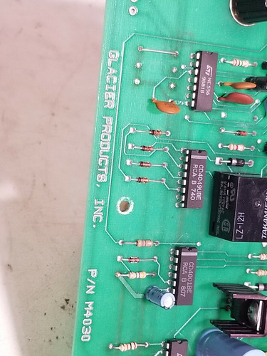 Glacier Products Inc., P/n M4030 Circuit Board Ccf