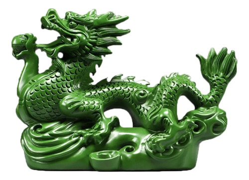 Dragon Chino De La Prosperidad, Fortuna Y Buena Suerte 10cm