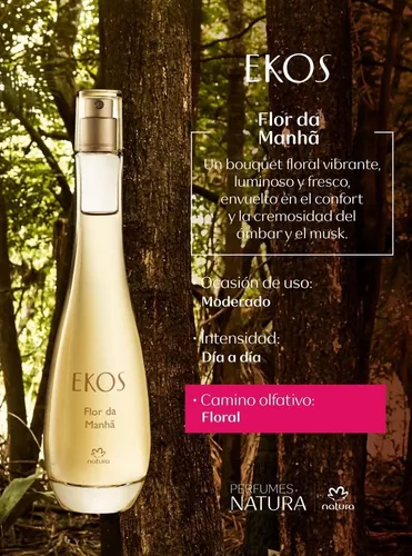 Perfume Flor Da Manha Ekos 100 Ml Natur - mL a $700