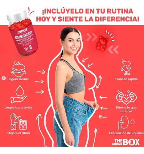 Gomitas Nutraceuticas Y Funcionales Suplementos Nutricionales Y Deportivos The Gummy Box Wellness 180 G