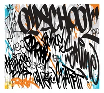 Comprar Vinilo Mural Gigantografía Graffiti Full Color Wall Stickers