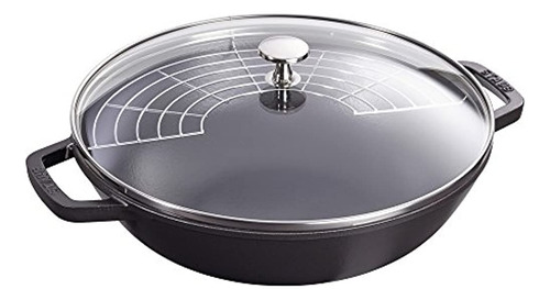 Staub Perfect Pan Black Matte 12 45 Quart