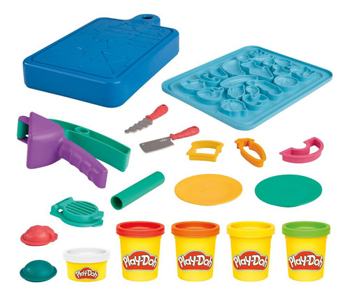 Play Doh Kit Inicial Pequenos Chefs F6904 Hasbro