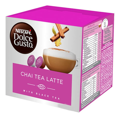 Capsulas Dolce Gusto Chai Tea Latte 10 Unidades