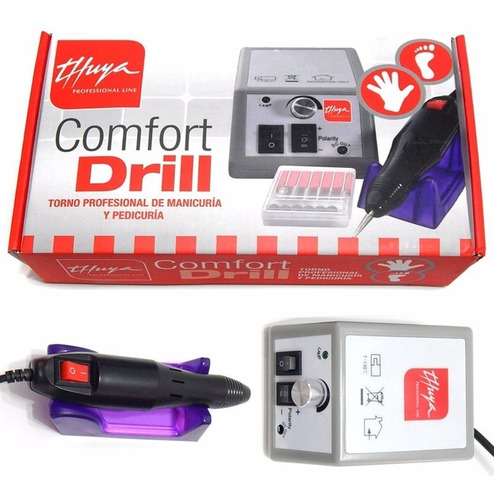 Thuya Comfort Drill Torno Profesional Manicuria Pedicuria