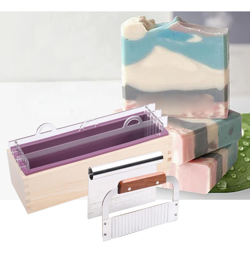 Kit De Moldes De Silicona Para Jabón, Molde Rectangular
