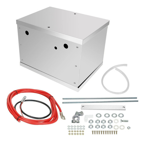 Kit Completo De Reubicacion De Caja De Baterias De Aluminio 