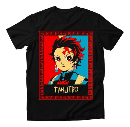 Playera Tanjiro Kamado Kimetsu No Yaiba Demon