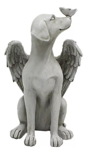 Estatua Conmemorativa Anjo Cachorro Escultura Souvenir