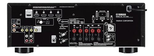 Receptor Yamaha Rx-v385 Av 4k Uhd 5.1 Canales, Con Bluetooth