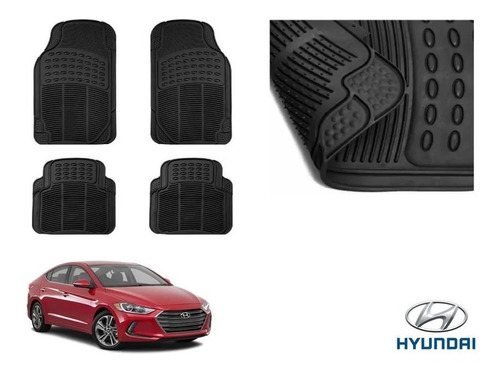 Set Tapetes 4 Piezas Hyundai Elantra 2018 Acc Mayoreo    