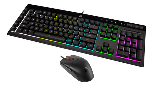 Combo Teclado Y Mouse Gamer Corsair K55 Rgb Pro + Katar Pro