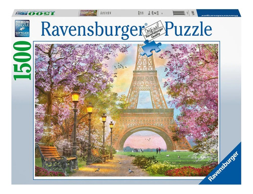 Puzzle   Romance En Paris 1500 Pcs - Ravensburger