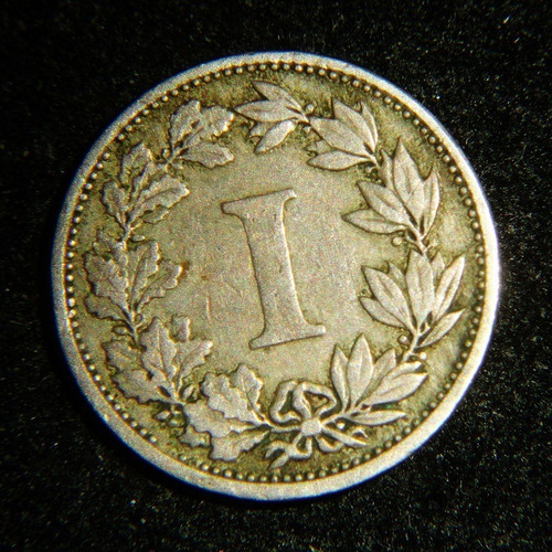 Moneda Un I Centavo 1883 Romano Porfirio Porfirianos Niquel
