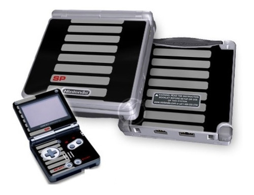 Skin Para Gameboy Advance Sp / Gba Sp - Vinil Autoadhesivo