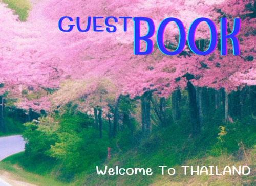 Libro: Guest Book Welcome To Thailand: Vacation Sing In ,bed