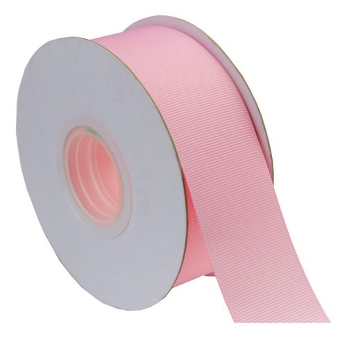 Cinta De Tela Gross O Falla De (1.5 Cm) Rollo De 13,7 Metros Rosa