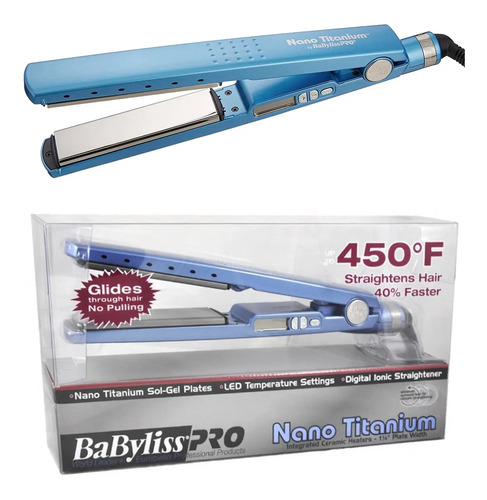 Planchita De Pelo Digital Babyliss Pro Nano Titanium 2091 | Cuotas sin  interés