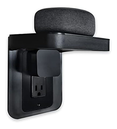 Allicaver Outlet Shelf, Power Perch Con Gestión De Cables In