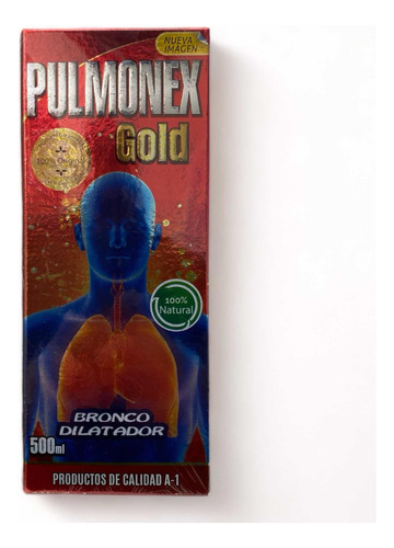 Pulmonex Gold Jarabe 500ml Naturcap - mL a $44