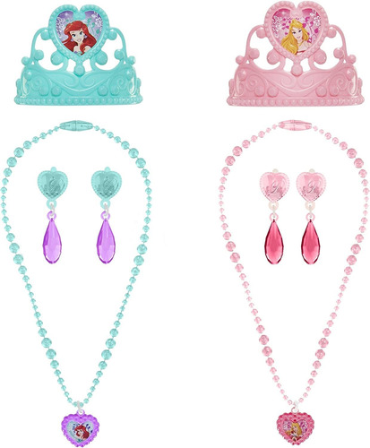 Princesa De Disney Ariel Aurora Dress Trunk Tunk Finish Play