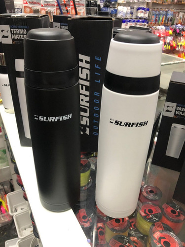 Imagen 5 de 6 de Termo Surfish Matero Acero Inoxidable 1 Lt Libre De Bpa 12hs