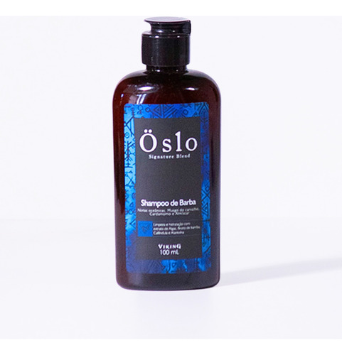 Shampoo De Barba Refrescante Oslo Viking 100ml