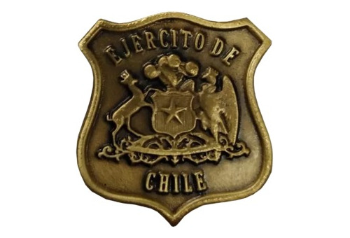 Piocha Escudo Ejercito De Chile